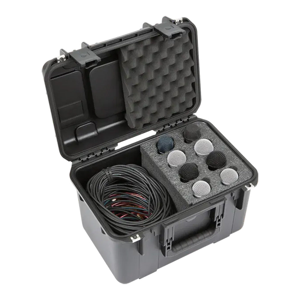 SKB iSeries 8-Mic Case-case-SKB- Hermes Music